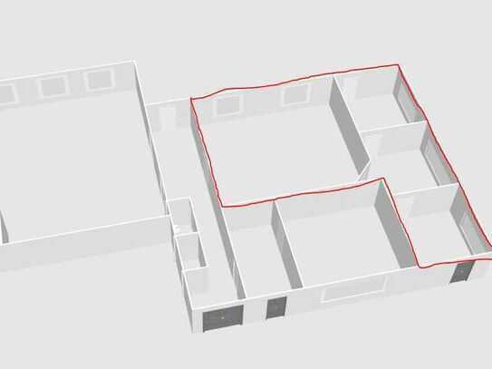 64m² Lager und 50m² Bürofläche in Wardenburg