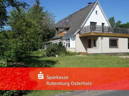 Platz für die Familie und auch bezahlbar! Einfamilienhaus in Tarmstedt