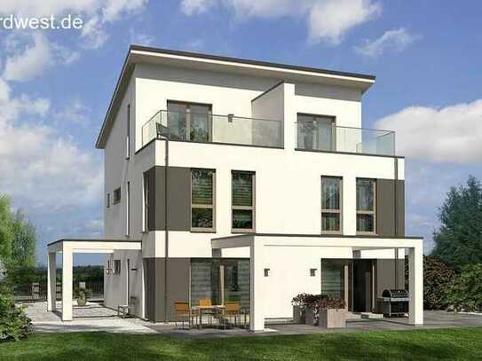 Erleben Sie auf 330m² in Dormagen-Zons außergewöhnlichen Charme in einem modernen Doppelhaus!