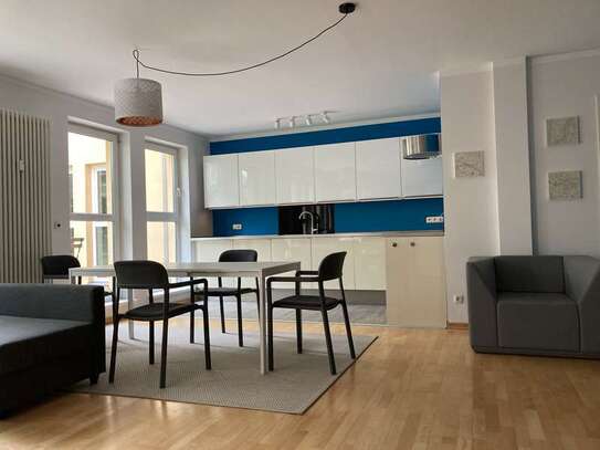 Maisonette-Wohnung mit Terrasse in Mitte