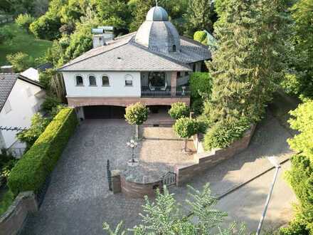 Einzigartige Villa mit traumhaftem Grundstück und Blick auf die Weinberge