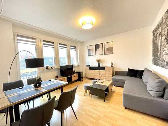 Toplage Westend*vollmöblierte 2-Zimmer-Wohnung im repräsentativen Altbau*Balkon*KA/AC*EBK*