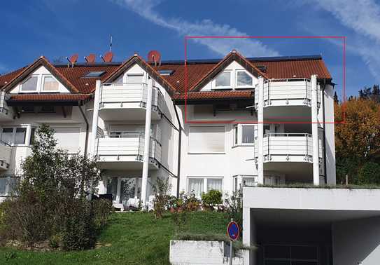 Traumhafte Aussicht - Wunderschöne 3 Zimmer Maisonette Wohnung mit Balkon in ruhiger Lage