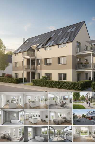 4-Zimmer-Neubauwohnung mit Garten – Hausgefühl in Stuttgart-Möhringen