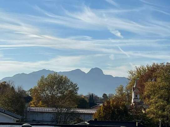 Exkl. Penthouse, 2 Etagen mit großer Dachterrasse, "Haus im Haus", 4/5 Zimmer, Bergblick Bad Aibling