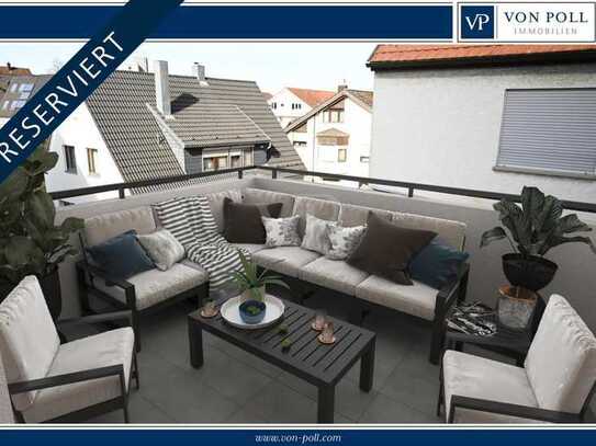 Gemütliche 5,5-Zimmer Wohnung mit Balkon und Terrasse - zentrumsnah in Leonberg!