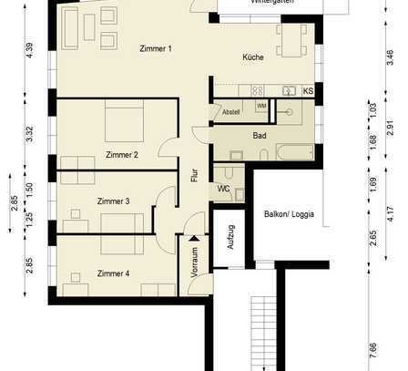 Große Neubauwohnung in Parknähe - Sofort bezugsfrei! Kontaktieren Sie uns unter 0172-326 11 93