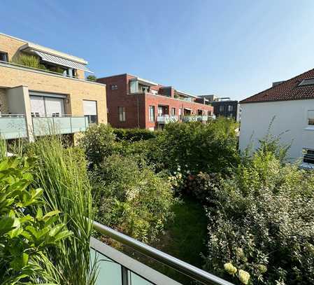 Stilvolle 2-Zimmer-Wohnung mit gehobener Innenausstattung mit Balkon im Zentrum von Langenfeld