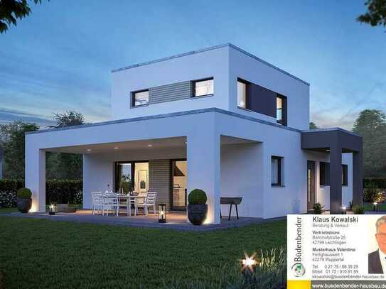 Bauhausstil in Langenfeld, verwirklichen Sie den Traum vom Eigenheim.