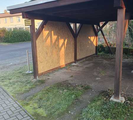 Stellplatz/Carport für PKW/Wohnmobil