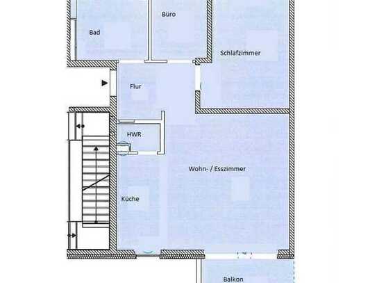 Moderne, helle 2,5 Zimmer Wohnung