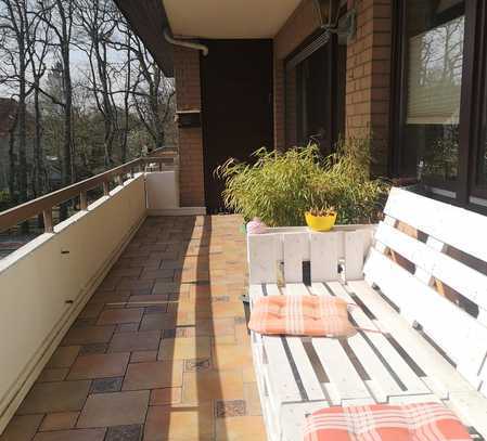 Viel Platz für Wohnen, Homeoffice und Hobbys! 3,5 Zi.-Whg. mit gr. Balkon & Dachterrasse