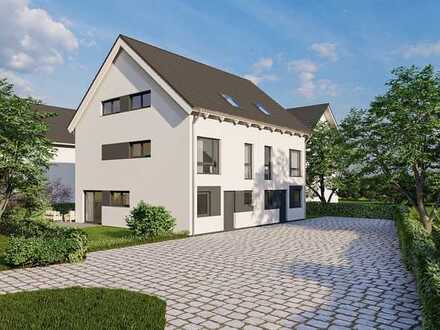 Neubau von 2 Doppelhaushälften mit großem Garten in schöner, ruhiger Lage von Köln Porz-Wahn