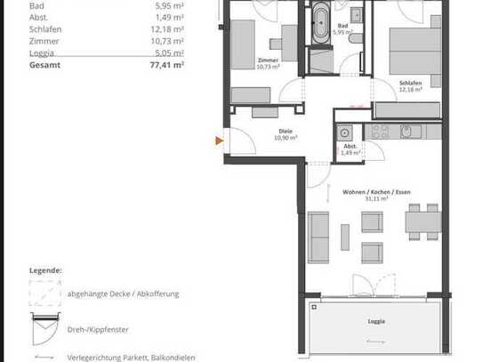 Erstbezug 3-Zimmerwohnung mit Balkon und Keller Rathausgasse 23, 12529 Schönefeld