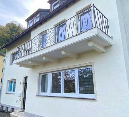 4 ZKB mit Terrasse, 2 Balkonen + Garage in Höhenlage von St. Arnual