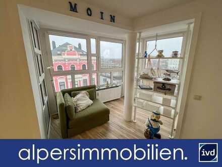 Alpers Immobilien: An der Allee - möblierte traumhafte Wohnung im Haus Immergrün