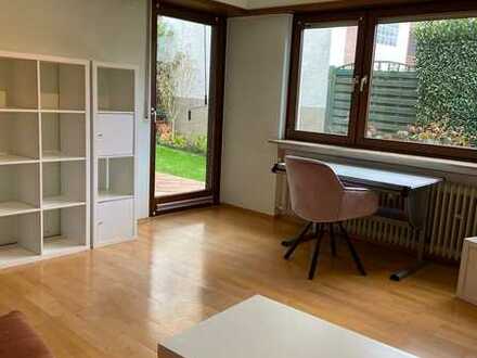 Tolle 2 Zimmerwohnung sowie Terrasse und Gartenmitbentzung, Einbauküche in Weinheim / Waid