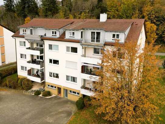 Traumhafte Aussichten! 3,5 Zimmer Dachgeschosswohnung in Ettenheim