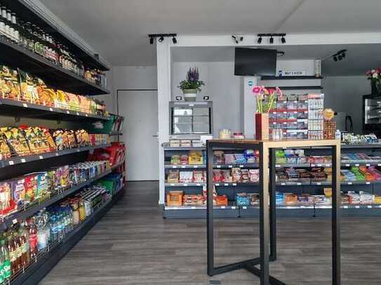 Kiosk, Cafe, DHL Paket shop