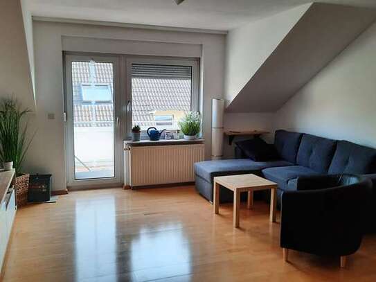 Gepflegte 3-Zimmer-Dachgeschosswohnung mit Balkon in Königslutter