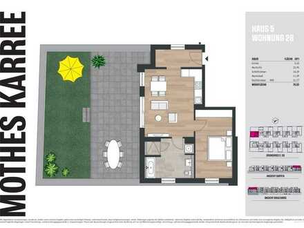 Sonderaktion: 2023 kaufen, erst bei Bezugsfertigkeit zahlen!2- Zi. Penthouse mit ca. 60m² Dachgarten