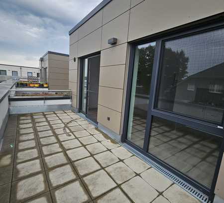 Moderne 2-Zimmer-Wohnung mit Dachterrasse