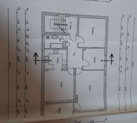 Sonnige Obergeschosswohnung mit Balkon, Ibbenbüren zentrumsnah