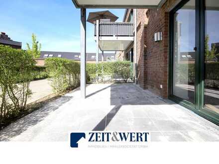 Gut Klarenhof! Kernsanierte, barrierefreie 2-Zimmer-Terrassenwohnung mit eigenem Garten! (LK 4551)
