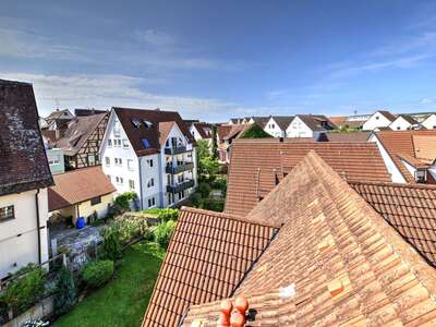 Aussicht vom Südbalkon