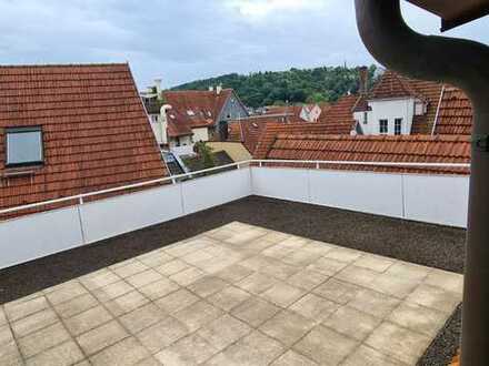 Maisonette Wohnung in der Esslinger City mit großer Dachterrasse