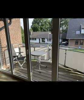 Exklusive, modernised 3-room-flat with balcony and kitchen in Kaarst