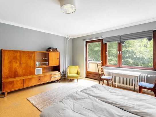 Charming studio apartment within tree lined Jahnstraße between Grafekiez and Hasendeide.