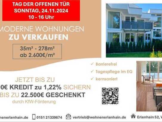 22.500€ Förderung für moderne Wohnungen in Waldkirchen