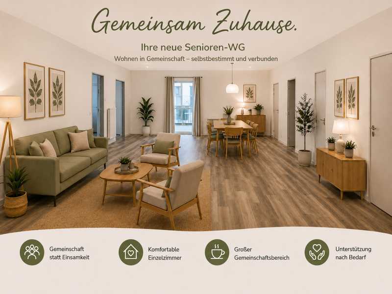                                                               Wohnen in Gemeinschaft: famili&auml;re Senioren-WG in Stolberg                                                       in Stolberg (Rheinland) (Aachen)