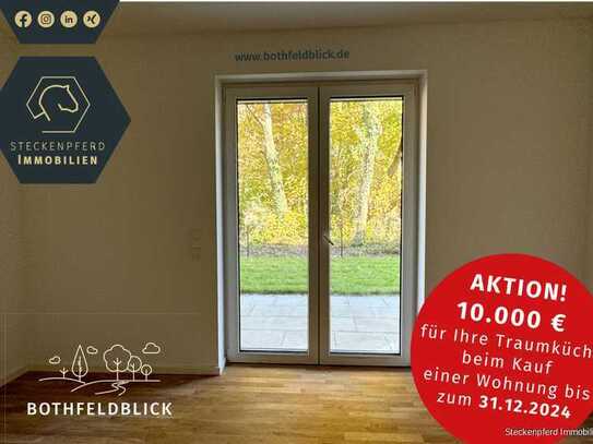 BothfeldBlick Exklusiv: Lichtdurchflutete EG-Wohnung mit 2 Terrassen, Garten und sonnigem Ambiente!