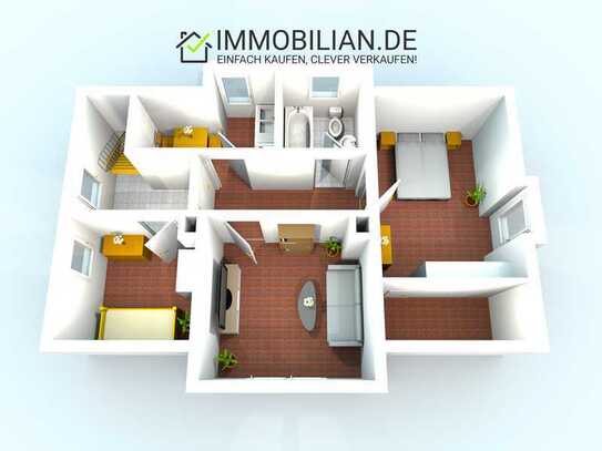 *** 54 m² Dachgeschosswohnung mit 3 Zimmer ***