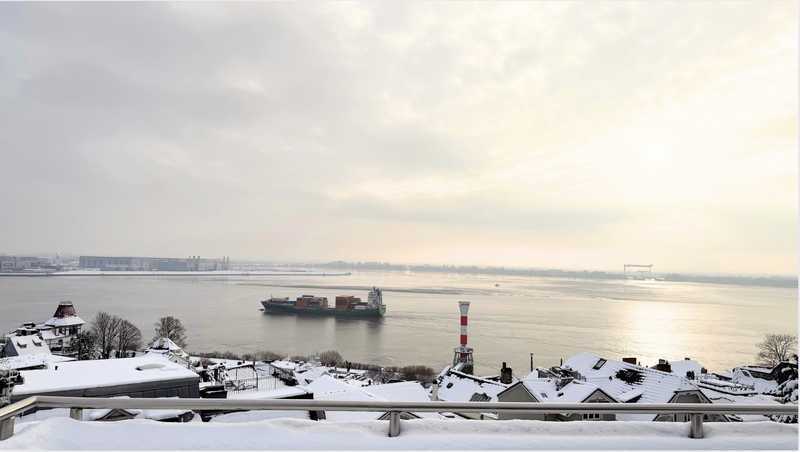Der perfekte Elbblick! Traumwohnung in Blankenese