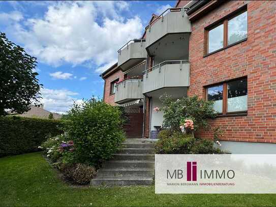 Wunderschöne Zwei-Zimmer-Wohnung mit Terrasse und kleinem Gartenanteil