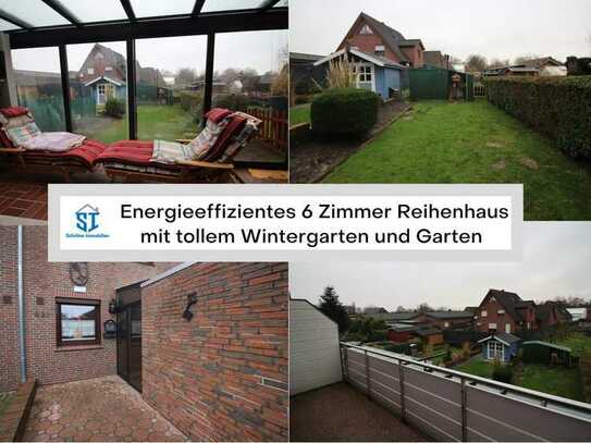 Energieeffizientes 6-Zimmer-Reihenhaus mit Wintergarten und Garten