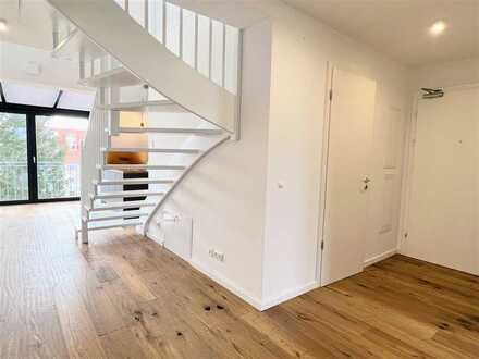 Lichtdurchflutetes Penthouse auf zwei Etagen | exklusive Maisonette mit ca. 112m² Wohnfläche