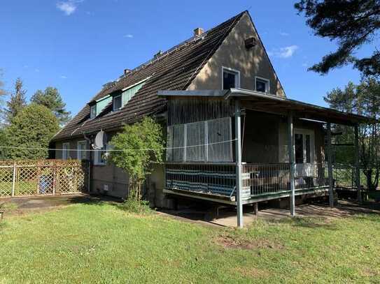 Doppelhaus am See zwischen Müritz und Müritznationalpark auf großzügigem Grundstück in Rechlin