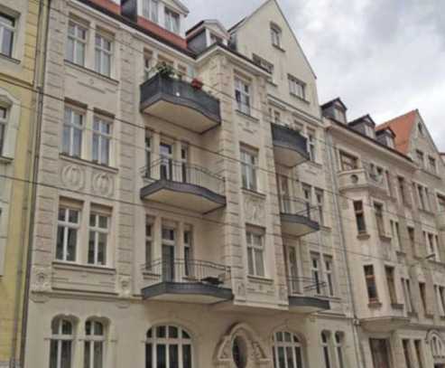 Sanierte 3-Zimmer-Wohnung mit Balkon und EBK in Virchowstraße, Leipzig