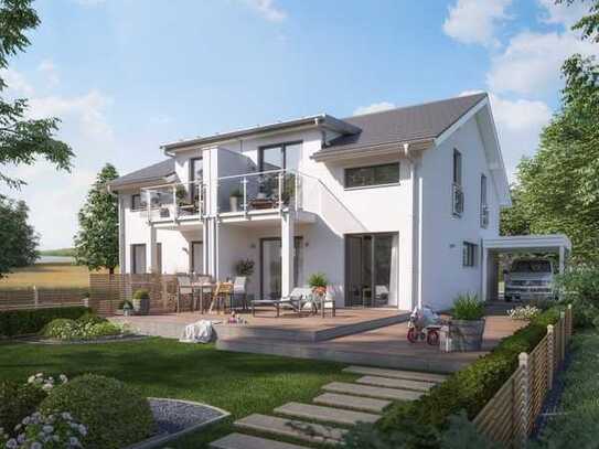 NEU - Moderne DHH mit Keller im Neubaugebiet "Am Höhenweg"- NEU