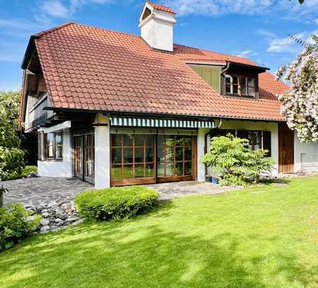 Exklusive Architekten Landhaus Villa in Toplage mit Aussicht über Landshut *PROVISIONSFREI*