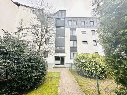 Ruhig gelegene 2-Zimmer-Wohnung mit Balkon in unmittelbarer Nähe zum Kaarster Zentrum inkl. TG-Platz