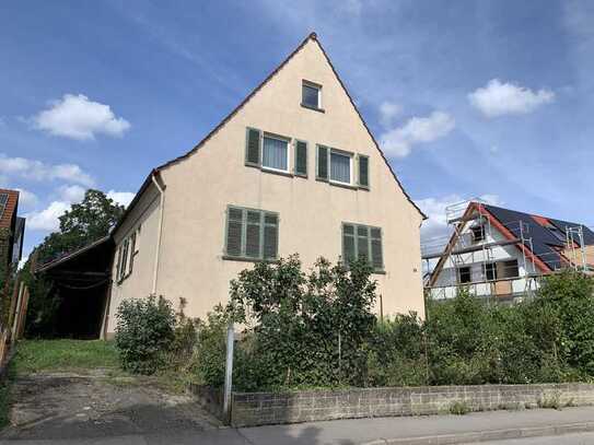 Zentrales und ruhiges Baugrundstück in Bietigheim nahe Altstadt