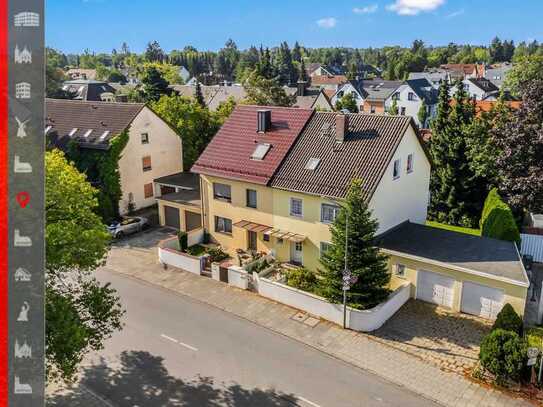 Familienidylle mit Stil - großzügige Doppelhaushälfte mit 5 Zimmern und traumhaftem Garten