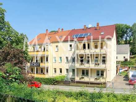 Deine neue stylische 2 Raum-Wohnung mit Südbalkon und Stellplatz in Chemnitz-Harthau