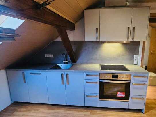 Modernisierte 1-ZKB-Wohnung mit neuer Küche in zentraler Lage in Schwetzingen