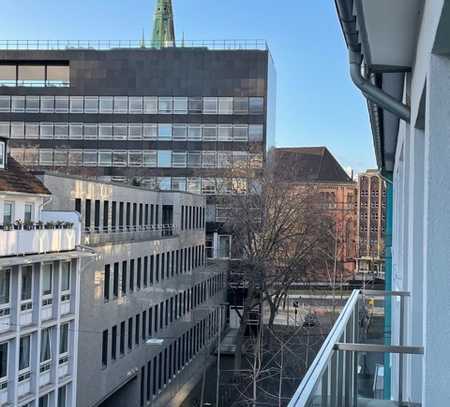 Luxus 3. Zimmer Wohnung in einem Neubau in Zentrum von Düsseldorf , Barrierefrei